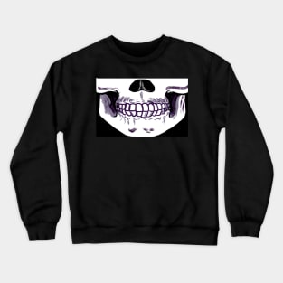 Halloween Skull Mask Crewneck Sweatshirt